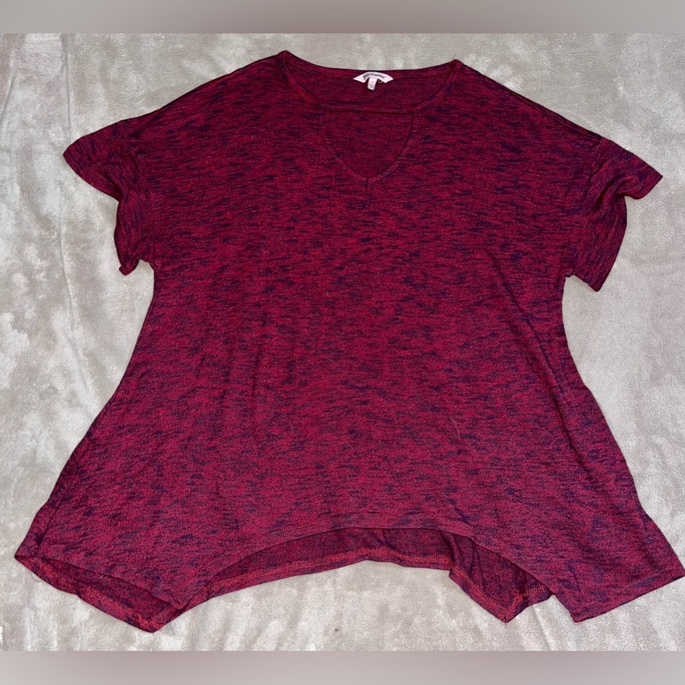 Juicy Couture Womens Short Sleeve Blouse Size Large